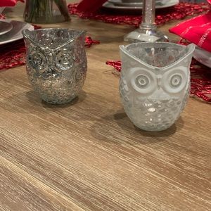 Owl home decor set